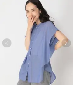 【新品未使用】スタディオクリップ　オガミタックバンドシャツ