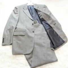 【大きいサイズ】St.Simon カジュアルスーツセットアップ 千鳥柄 AB8
