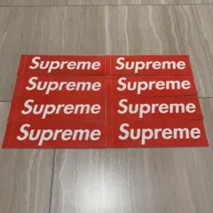 【難あり】Supreme ボックスロゴ　ステッカー8枚