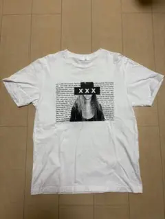 GOD SELECTION XXX Tシャツ　白　プリント　コットン