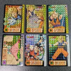 第24弾 プリズム6枚セット／DRAGON BALL カードダス 本弾