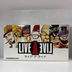 箱説痛みあり　即発送！LIVE A LIVE SFC