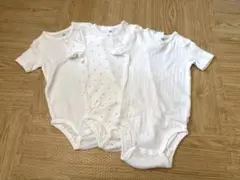 H&M 半袖ロンパース 85cm ハート ボディスーツ