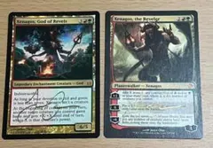 MTG ゼナゴス Jason Chan サインド 2枚セット