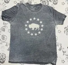Lucky Brand メンズ 半袖 クルーネックバッファローTシャツ　Lサイズ