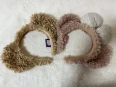 ディズニー　ダッフィー　シェリーメイ　カチューシャ　ペア