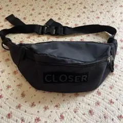 CLOSER ボディバッグ・ウエストポーチ ブラック　美品