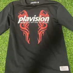 plavision ブラック ロングTシャツ