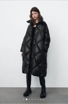 ZARA ウォーターレペレント パフジャケット XS-S