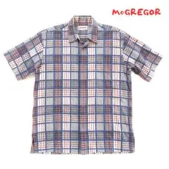【McGREGOR】マックレガー　半袖　コットン　シャツ　0129