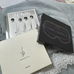 NEWS QUARTETTO White WORLDISTA CDセット