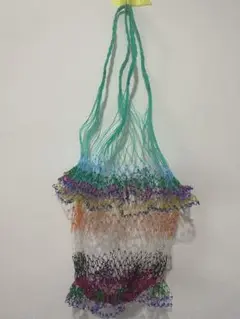 タイ　チェンマイ　あみあみバッグ