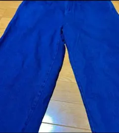 無印良品 ワイドデニム バギーパンツ ルーズシルエット ハイライズ 古着