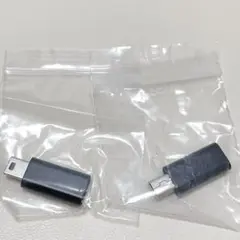 Type-C to ミニUSB アダプター 2個パックType-C メス(オス)