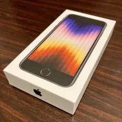 新品未使用 iPhone SE 第3世代 128GB ミッドナイト SIMフリー
