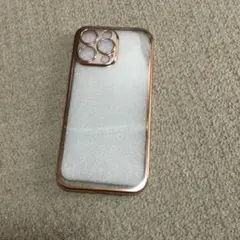 美品iPhone 16 pro max ケース(ソフト) ピンクゴールド　華やか