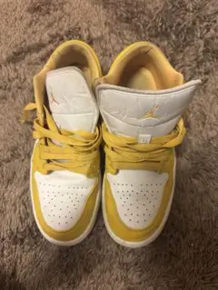 Nike Air Jordan 1 Low White/Pollen