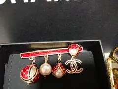 ☆CHANEL シャネル てんとう虫 ココマーク ブローチ☆