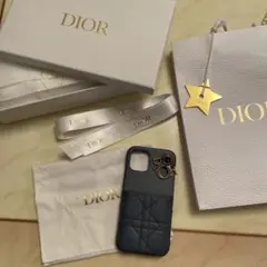 DIOR ディオール iPhone12pro ケース ブルー