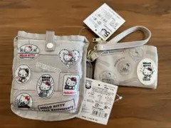 ハローキティ　サンリオ　50周年　記念グッズ　エコバッグ　ポーチ　郵便局