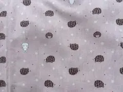 生地・ハリネズミ・ピンク