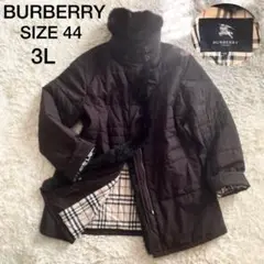 希少サイズ44✨極美品 バーバリー キルティングコート 大きいサイズ ラビット