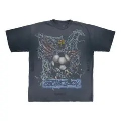 CJ X FCB WASHED SPRAY LOGO TEE L
