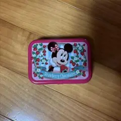ミニーマウス 東京ディズニーリゾート イチゴチョコレート缶