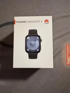 HUAWEI WATCH FIT 3 ブラック 本体