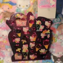 ハローキティシール 　カラフルアイスクリーム　2008年　Sanrio