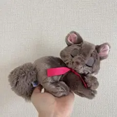 【未使用に近い】ディズニーランドおしゃれキャット ベルリオーズ ねんねぬいぐるみ