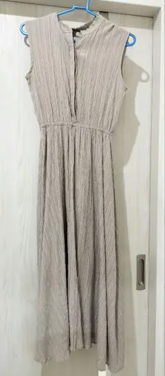 emi+ フレンチスリーブ ロングワンピース