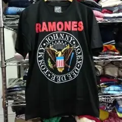 ラモーンズ 両面プリント バンドＴシャツ XL