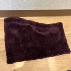 フリース ネックウォーマー ダークバーガンディ