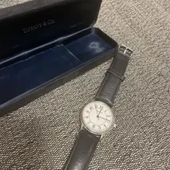 Tiffany腕時計 ティファニー クラシック シルバー アラビア メンズ