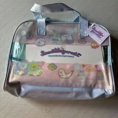新品 すみつコぐらしビニールボストンバックブルー