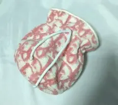Christian Dior トロッター パイル 巾着 バッグ