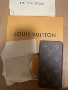 VUITTON ルイヴィトン iPhoneXR 手帳型カバー ケース ピンク