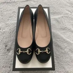 美品 GUCCI ホースビット バレエシューズ 35.5