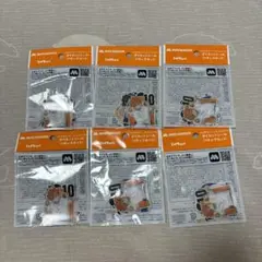 【新品6セット】ハイキュー　モスバーガー限定　ステッカー（一番くじ アクスタ