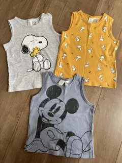 H&M タンクトップ 3枚セット