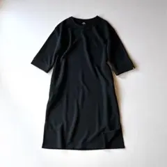 【未使用】マウンテンイクイップメント ワッフルワンピース M ブラック