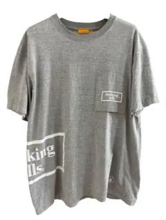 【希少モデル】FR リバースポケット 逆さポケット Tシャツ グレイ