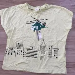 SIMPLEFREE ヘリコプター Tシャツ 120
