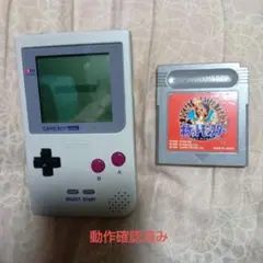 ☆動作確認済み☆GAME BOY Pocket 本体と ポケットモンスター 赤