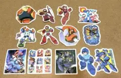 【新品】 ロックマン　ステッカー！ 13枚　重複なし！