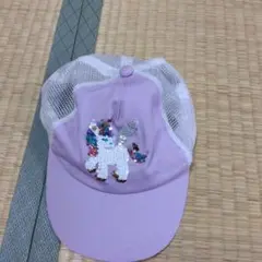 ユニコーン スパンコールキャップ ラベンダー