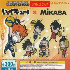 【全６種セット】キャララバーコレクション　ハイキュー!! ×MIKASA　コンプ