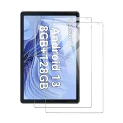 Velorim タブレット 10インチ 強化ガラスフィルム 2.5D
