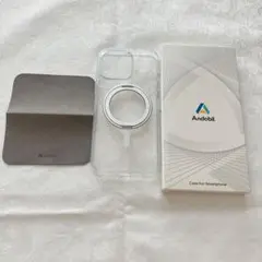360°リングスタンド iPhone 15 Pro Max用 クリア